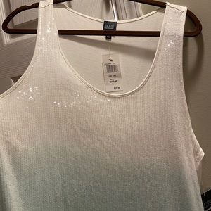 SFA Sequined Ombré tank top